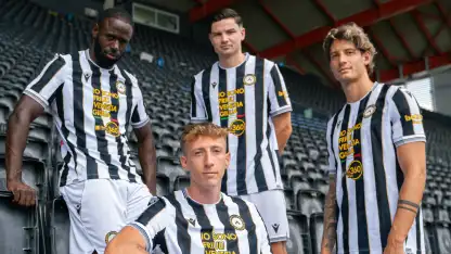 Il nuovo home kit 2026/27 dell'Udinese Calcio