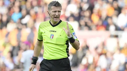 LA SQUADRA ARBITRALE DI SPEZIA-HELLAS VERONA