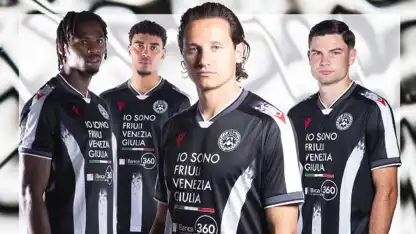 Udinese Calcio: la maglia home 2025/26
