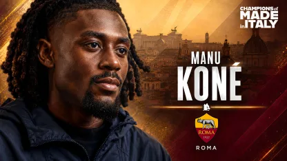 Roma, la città entra in scena: Manu Konè a “Campioni del Made in Italy”