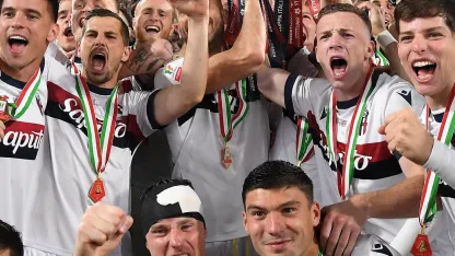 🏆 Lifting the Coppa Italia UP!