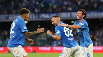 Napoli-Bologna 1-0, a segno Lobotka