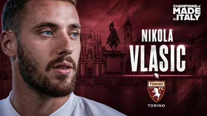 Nikola Vlašić protagonista di "Campioni del Made in Italy"