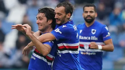 LA SAMPDORIA VINCE AL MAPEI STADIUM