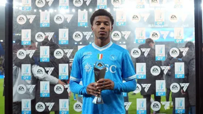 DAVID NERES VINCE L`EA SPORTS FC PLAYER OF THE MATCH