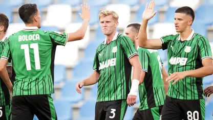 The champions start at Sassuolo