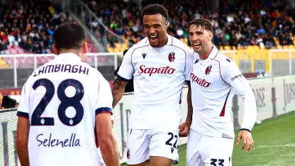 Lecce 1-2 Bologna