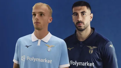 Le nuove maglie home e third della Lazio
