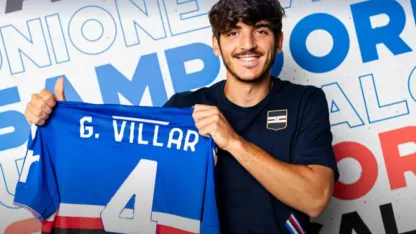 Villar joins Sampdoria 