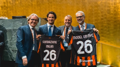 AC Milan e Fondazione Milan a New York per ispirare le nuove generazioni di diplomatici