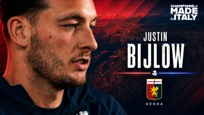 “Campioni del Made in Italy” a Genova con Justin Bijlow