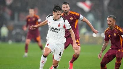 Roma vs Milan: photos