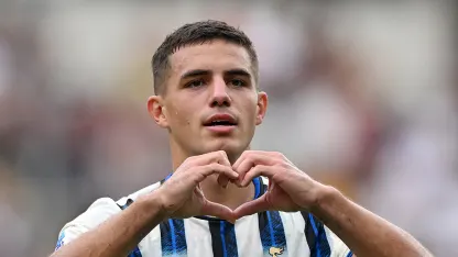 La prima doppietta di Krstović