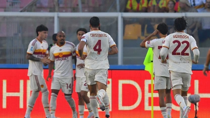 Lecce-Roma 0-4, stesso risultato della prima giornata per Gasperini