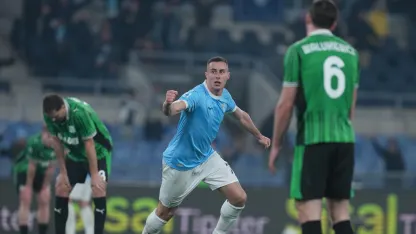Lazio-Sassuolo 2-1, vittoria al fotofinish dei biancocelesti