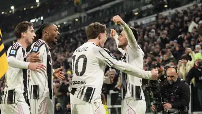La Juventus supera il Napoli, pareggio tra Roma e Milan