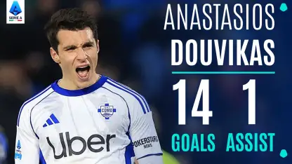 The Surprise Of The Season. Every Anastasios Douvikas Goal and Assist