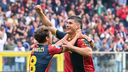 Genoa-Sassuolo 2-1, balzo verso la salvezza dei grifoni