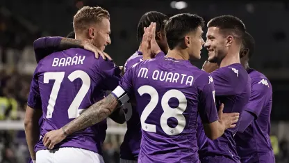 LA FIORENTINA AVANZA AI QUARTI