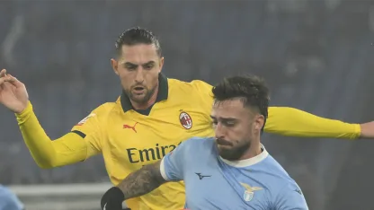 Le immagini di Lazio-Milan
