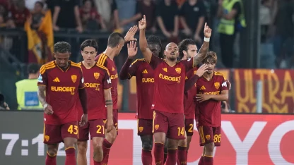 Roma-Fiorentina 4-0, Malen re dell'Olimpic