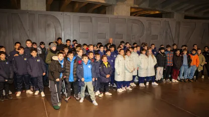 Al Memoriale della Shoah la prima tappa della Philadelphia Junior Cup | Keep Racism Out con l'Inter