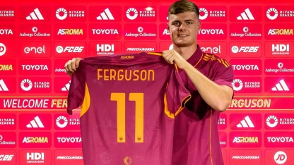Evan Ferguson joins Roma