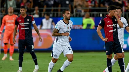 Cagliari-Inter 0-1, gol vittoria di Calhanoglu