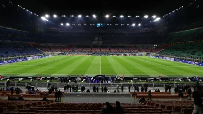 In diretta il riscaldamento di Inter-Juventus