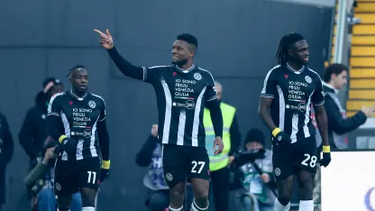Le immagini di Udinese-Pisa