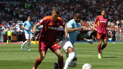 Roma vs Lazio: photos
