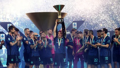 La festa dell'Inter Campione d’Italia!