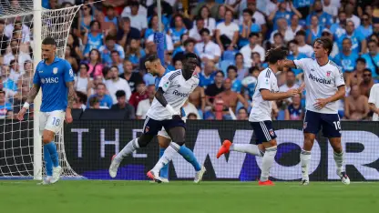 Napoli-Como 1-2, colpaccio dei lariani