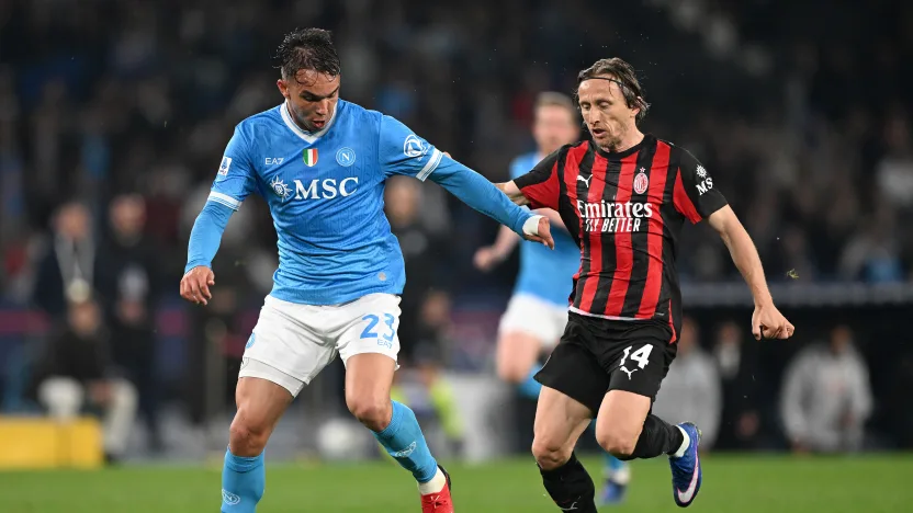 SSC Napoli v AC Milan - Serie A