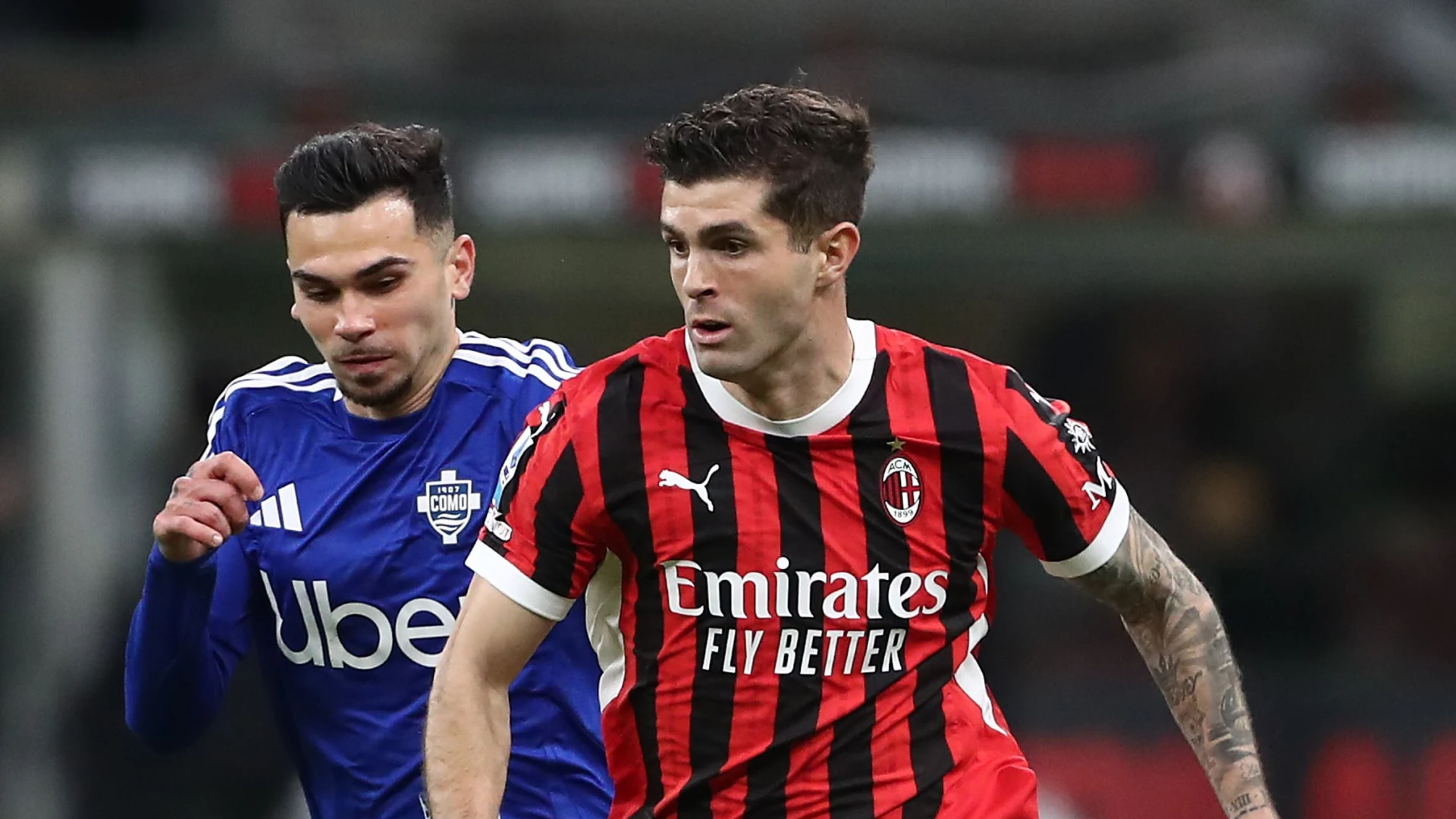 Como vs AC Milan concludes Matchday 16