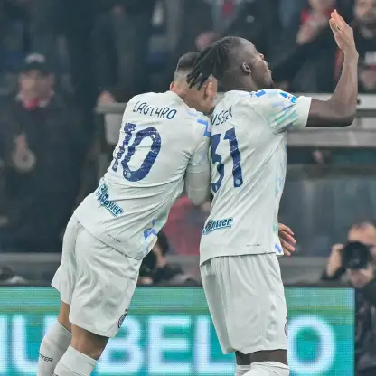 Le immagini di Genoa-Inter