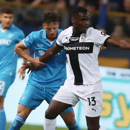 Le immagini di Parma-Napoli