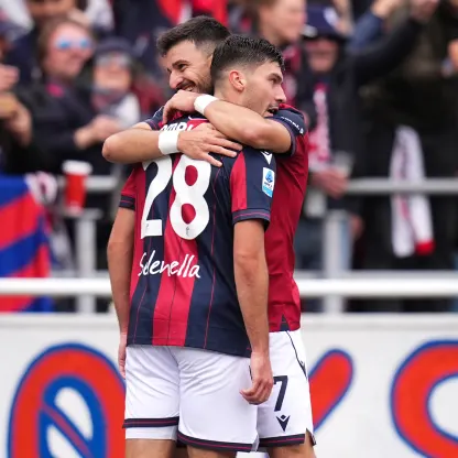 Le immagini di Bologna-Pisa