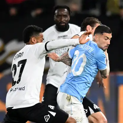 Le immagini di Spezia-Lazio 