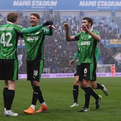 Sassuolo-Juventus a caccia dei tre punti