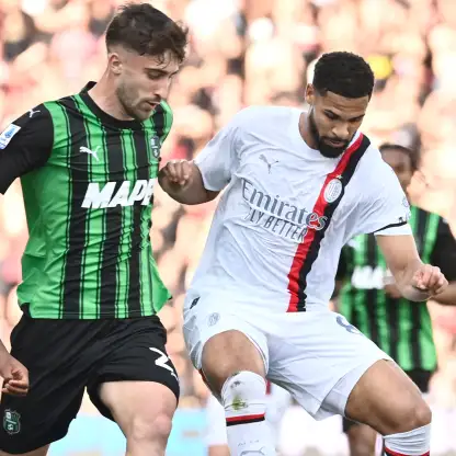 Sassuolo vs Milan: photos