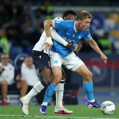 Le immagini di Napoli-Bologna
