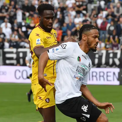 Le immagini di Spezia-Salernitana 