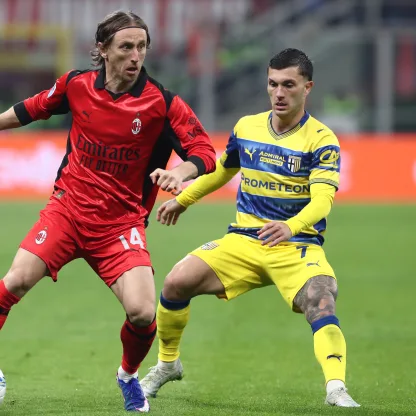 Le immagini di Milan-Parma