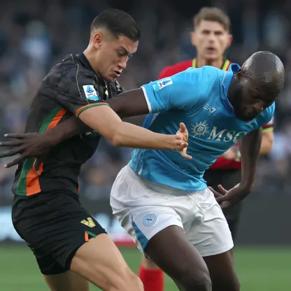 Le immagini di Napoli-Venezia