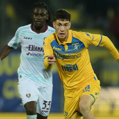 Le immagini di Frosinone-Salernitana