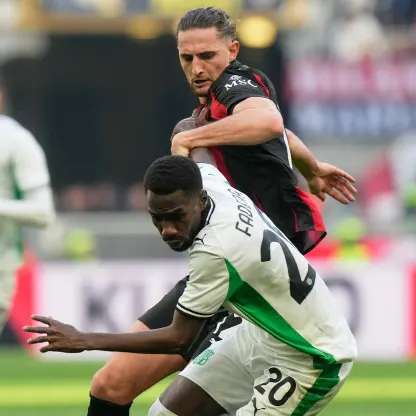 Milan vs Sassuolo: photos