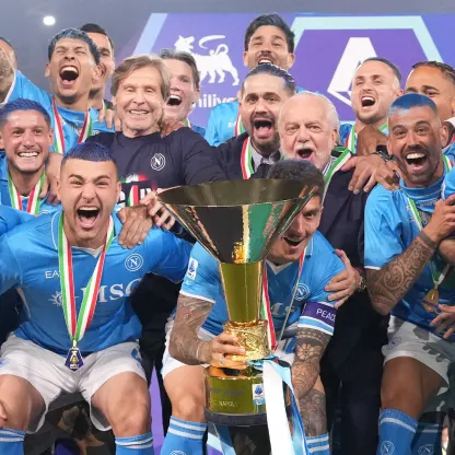 La festa Scudetto del Napoli