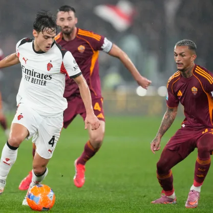 Le immagini di Roma-Milan