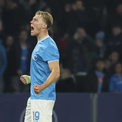 Rasmus Hojlund Rising Star Of The Month di Dicembre